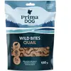 150g PrimaDog Wild Bites Soft Snack Caille & Aubépine chien
