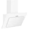 Topstrong - Hotte Inclinee 60cm 350 m³/h 3 Vitesse Recyclage ou Evacuation Verre Blanc-TV4760W