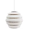 ARTEK lampe à suspension A331 BEEHIVE (Blanc / Chrome - Métal)