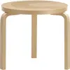 ARTEK - Table basse Artek + Marimekko - Bois naturel - Placage bouleau...