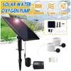Kit Pompe à Oxygène à Energie Solaire +Panneau Solaire Pour Jardin