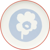 Marimekko - Assiette à dessert Unikko - Bleu - Grès - Designer Maija I...