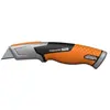 Fiskars Cutter de sécurité Pro à lame retractable automatique CarbonMax 
