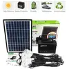 NEUFU Kit Panneau Solaire 10W 18V + 4 Ampoules 2 USB pour Camping - Gé...