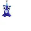 Lumo Stars peluche mini licorne velours velours avec clip 8,5 cm bleu