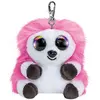 Lumo Stars peluche Hérisson Smultron junior 8,5 cm en peluche rose