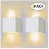 Applique Murale led Exterieur 12W Lampe Murale Interieur 3000K Blanc C...