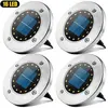 Lumière Solaire Extérieur, 16 led Spot Lampe Solaire Jardin Etanche IP...