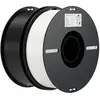 YSFMODE-Ender-Pla Filament Value Pack(Blanc+Noir)2Kg Bobine Filament P...