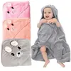 3 Pièces Serviette De Bain Bébé, Cape De Bain Bébé À Capuche, Serviett...