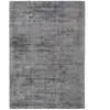 Novatrend Tapis moderne en Viskosegris anthracite 120x170 cm