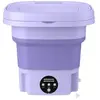 AUTREMENT OEMG Mini Machine Laver Pliante 8L Violet Violet Lumire Stri...