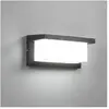 Applique Murale Extérieur Moderne led 12W étanche IP65 En Aluminium An...