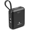 Volkano Solace Series 10 000 mAh avec câbles USB-C et Lightning intégr...