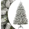 Sapin De Noël Artificiel À Charnières Avec Neige Floquée 270 Cm