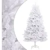 Sapin De Noël Artificiel À Charnières Avec Support Blanc 270 Cm