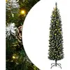 Sapin De Noël Artificiel Mince 300 Led 240 Cm