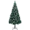 Sapin De Noël Avec Pommes De Pin Et Neige Blanche 240 Cm