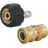 TKAAKT Kit Adaptateur Nettoyeur Haute Pression Raccord Rapide M22 14 M...