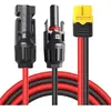 TKAAKT Cable De Charge Solaire Xt60 Adaptateur Vers Connecteur Solaire...
