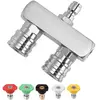 TKAAKT Double Buse Turbo 5000 Psi Avec 5 Embouts Pour Nettoyeur Haute ...