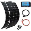 OEM Panneau solaire flexible 100W Haute efficacité 218% idéal pour RV ...