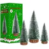 OEM Sapin de Noël artificiel, 3 tailles : mini-sapin avec socle en boi...
