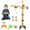 Grue télécommandée enfant MARSEE 128CM 6 Canaux Die Cast 680° Rotation...