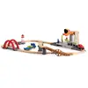 Hape Circuit de train de cargaison avec port maritime