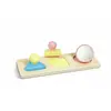 Hape - Puzzle trieur de formes Montessori en riz