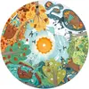 Hape Puzzle circulaire 16 pièces : 4 saisons
