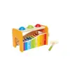 Banc à marteler xylophone Hape E0305 - Jouet d'éveil musical en bois
