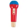Microphone à résonnance en bois Hape Rouge et Bleu