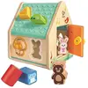 Hape Maison trieuse de formes Les amis de la forêt