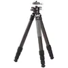 Trépied Leofoto RF-324C Ranger + Rotule LH-4 Noir et gris