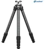 Leofoto Carbon Stativ ST-364C mit integriertem Kugelkopf, Arca und Pic...