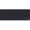 Rapoo E2810m (DE, Sans fil), Clavier, Gris