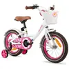 JOYSTAR Vélo pour enfants de 16 pouces pour filles et garçons de 4 à 6...