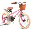 JOYSTAR Vélo pour enfants de 18 pouces pour filles et garçons de 5 à 7...