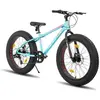 HILAND Vélo pour enfants 26 pouces à pneus larges, Shimano 7 vitesses,...