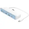 Hub USB Type-C 6 en 1 HyperDrive Blanc pour iMac 24"
