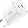 UGREEN Nexode 45W Dual USB-C PD Charger (25W+20W), weiß