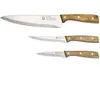 Bergner - Lot de 3 Couteaux de cuisine Noia San Ignacio marrons OS