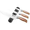 Bergner - Lot de 3 Couteaux + support mural magnétique cuivre OS