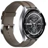Xiaomi Watch 2 Pro 46 mm argent avec bracelet cuir marron [Wi-Fi + 4G]