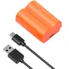 SmallRig 4970 NP-W235 USB-C Batterie rechargeable pour appareil photo orange