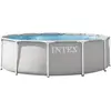 Piscine tubulaire ronde Intex Prism ø3,66 x h.0,99 m avec pompe
