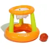 Intex Panier gonflable avec filet + ballon de basket jeu piscine mer 58504NP