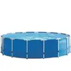 Intex Piscine tubulaire Metal Frame ronde 4,57 x 1,22 m - Intex