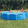 Intex - Metal Frame - Piscine - 366x76 cm - Ronde - Piscine intérieure